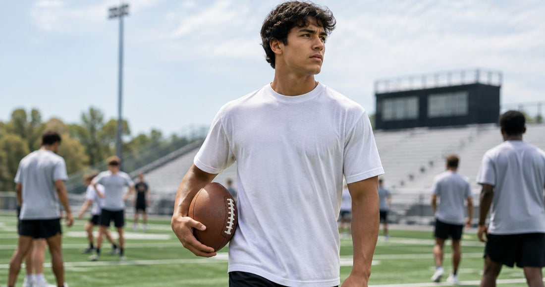 Heavyweight tees for high school football players: complete 2026 guide