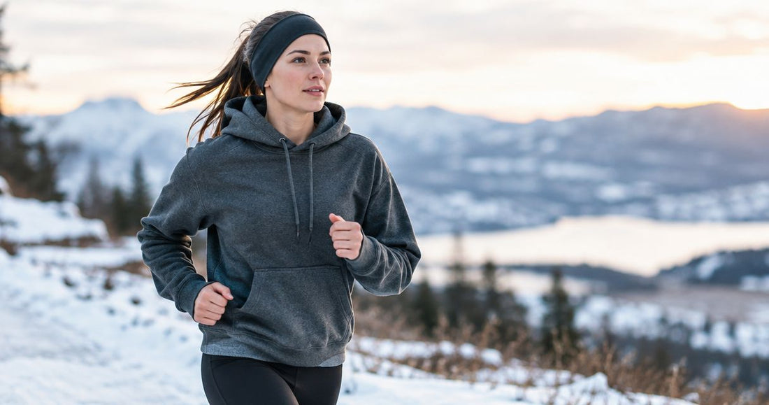 Can you wear a gym hoodie for outdoor running in winter?